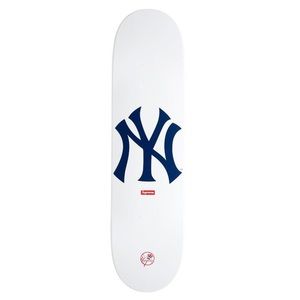 Supreme® New York Yankees Skateboard Deck White